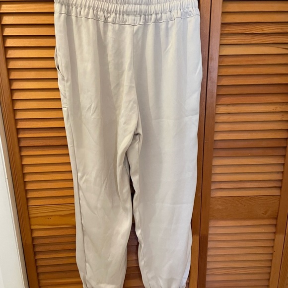 Mustard Seed Poncho Pants, Size L, Beige, Elastic High Waist & Legs, Co… - Picture 8 of 8